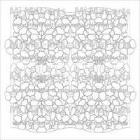 Patró coixí 50x50cm IPM-2 MODERNISME REUS